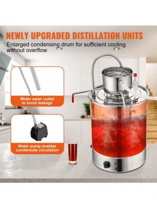 30/50L Stainless Steel Alcohol Distiller Alcohol Still