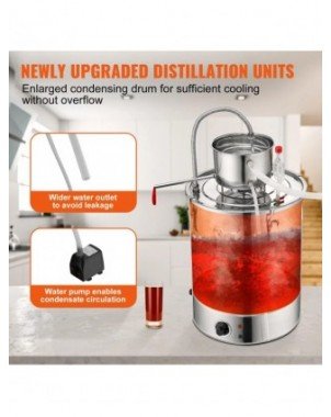 30/50L Stainless Steel Alcohol Distiller Alcohol Still