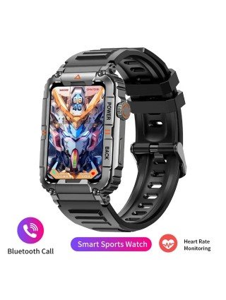 New GPS Smart Watch for Men Bluetooth Call Health Monitoring