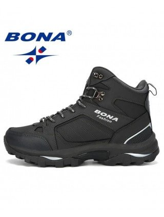Men Boots Anti-Skidding Leather Shoes Men Popular Comfy Spring