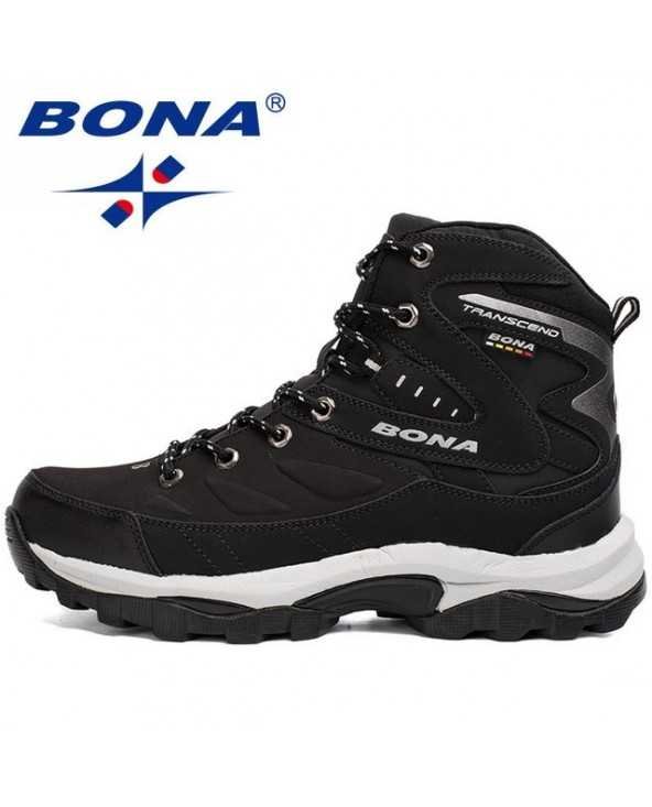 BONA New Hot Style Men Hiking Shoes Winter Outdoor Walking