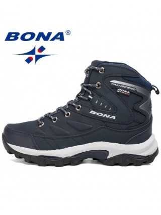 BONA New Hot Style Men Hiking Shoes Winter Outdoor Walking