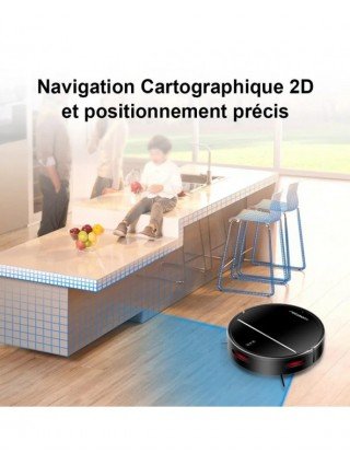M7SPRO Robot Vacuum Cleaner &Wet Mop Combo, Smart Mapping, WiFi
