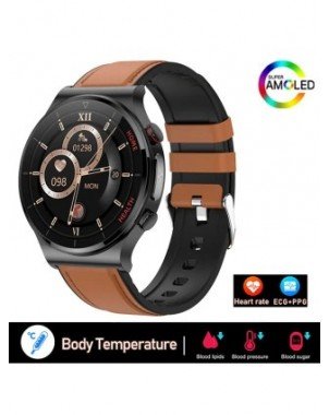 New Laser Treatment Three High Smart Watch Men ECG PPG Heart