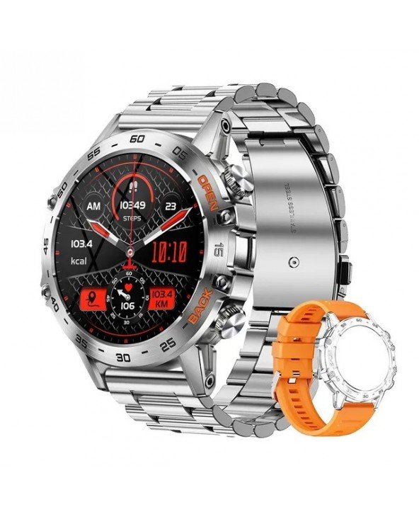 Steel 1.39" Bluetooth Call Smart Watch Mens Sports Fitness Steel 1.39" Bluetooth Call Smart Watch Mens Sports Fitness