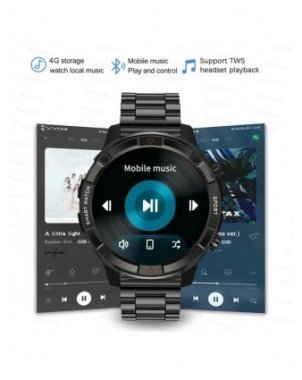 4G Memory Smart Watch AMOLED 454*454 HD Always Display The Time