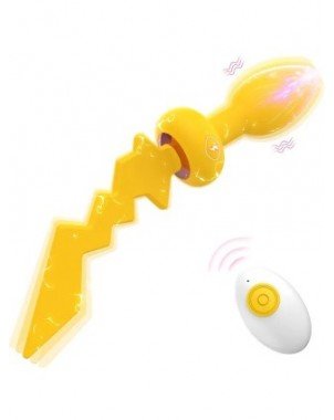 Anal Plug Lightning With Tail Butt Plug Vibrator Stopper