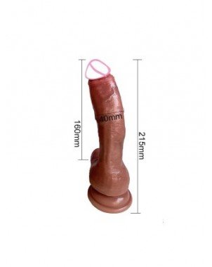 Super Skin Silicone Realistic Dildo Soft Suction Cup Big Huge