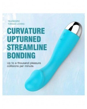 Female Clitoris G-spot Masturbation Silicone Vibrator Adult Sex
