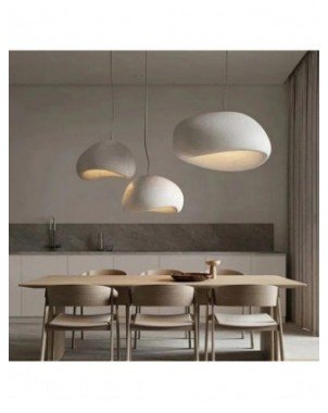 Šiaurės šalių minimalistinis Wabi Sabi vėjas E27 LED pakabukas