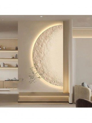 Modern Porch Decoration Wall Lamp Moon Abstract LED Corridor