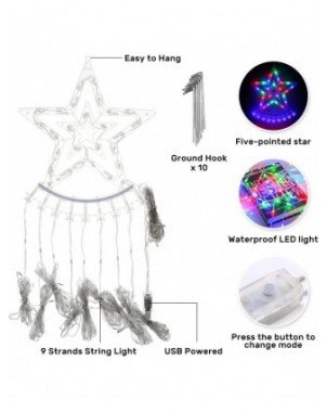 RGB Smart Christmas Tree Lights APP Remote Control USB LED