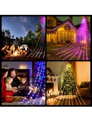 DIY Smart Christmas Tree Lights APP Remote Control String Lights for  Bedroom Window Christmas Navidad Wedding Party Decoration