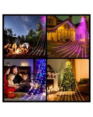 RGB Smart Christmas Tree Lights APP Remote Control USB LED