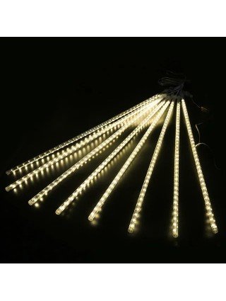 30/50 cm 10 vamzdžių Meteor Shower lietus LED žibintai Kalėdų
