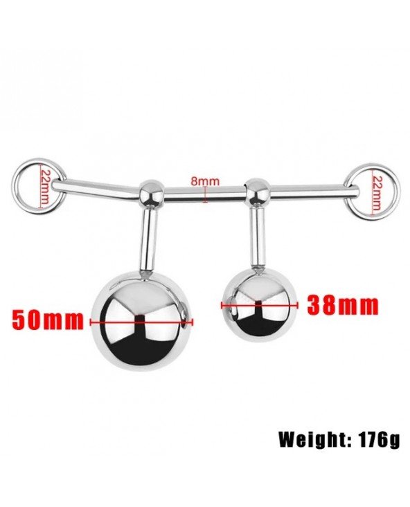 Adjustable Beads Metal Anal Hook Butt Plug Bead Anal Massage