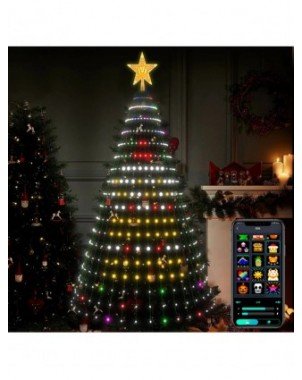 APP Smart Christmas Tree Lights DIY Bluetooth Point Control