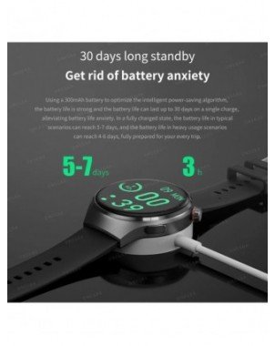 GPS Smart Watch Mens GT4 Pro 360*360 HD Screen Heart rate