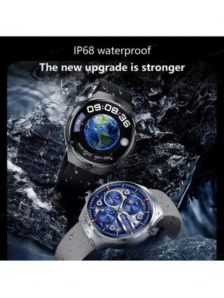 GPS Smart Watch Mens GT4 Pro 360*360 HD Screen Heart rate