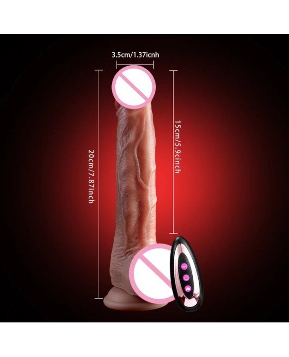 Realistic Dildo for Women Sex Toys Telescopic Vibrator with