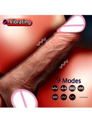 Realistic Dildo for Women Sex Toys Telescopic Vibrator with
