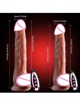 Realistic Dildo for Women Sex Toys Telescopic Vibrator with