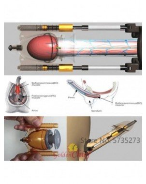Penis Extender Stretcher Master Enlargement Device Dick Pump