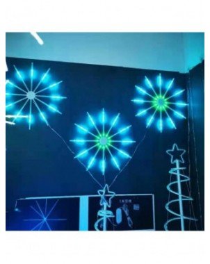 Christmas LED Garland Fairy Firework Light Waterproof Remote