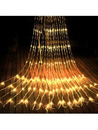 Outdoor LED Waterfall Meteor Shower String Lights 3*2M/3*3M
