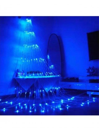 Outdoor LED Waterfall Meteor Shower String Lights 3*2M/3*3M