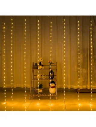 Outdoor LED Waterfall Meteor Shower String Lights 3*2M/3*3M