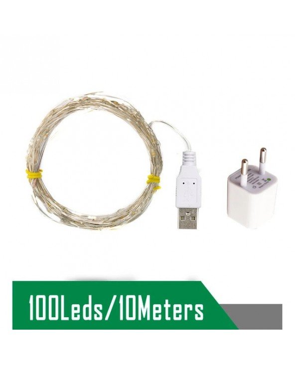 10/20/30/50 Meters LED String Lights Garland Street Fairy Lamps 10/20/30/50 Meters LED String Lights Garland Street Fairy Lamps