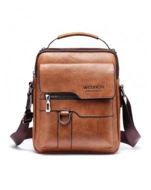 Vyrų pečių krepšys 9,7" ipad vyrams PU odos Crossbody krepšiai
