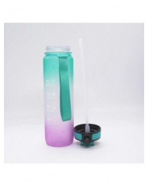 1 Liter Water Bottle Motivational Sport Water Bottle Leakproof