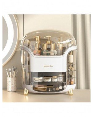 Cosmetics Storage Box Luxury Desktop Multifunctional Dust-proof