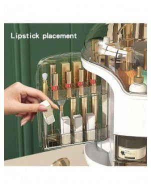 Cosmetics Storage Box Luxury Desktop Multifunctional Dust-proof