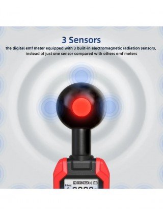 BSIDE EMF Meter Professional Electromagnetic Field Radiation