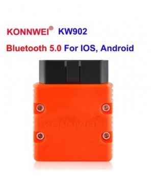 KW902 Bluetooth 5.0 ELM327 V1.5 OBDII Code Reader Auto Scanner