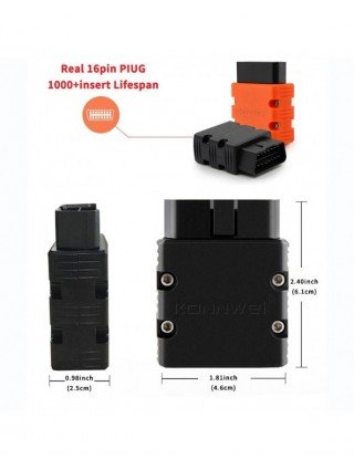 KW902 Bluetooth 5.0 ELM327 V1.5 OBDII Code Reader Auto Scanner