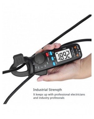 Digital Clamp Meter Auto-Rang True RMS 1mA Accuracy 200A