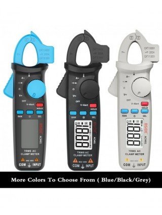 Digital Clamp Meter Auto-Rang True RMS 1mA Accuracy 200A