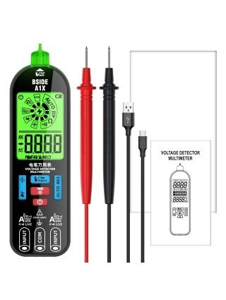 Smart Digital Multimeter Rechargeable Electronic Tester AC DC