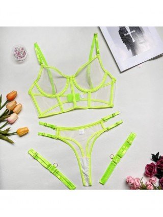 Neon Sexy porn Underwear Women Body Female Lingerie Sexy