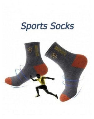 5 Pairs Apring And Fall Mens Sports Socks Summer Leisure Sweat