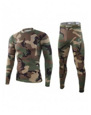 Winter Camouflage Thermal Underwear New Outdoor Sports Tactical