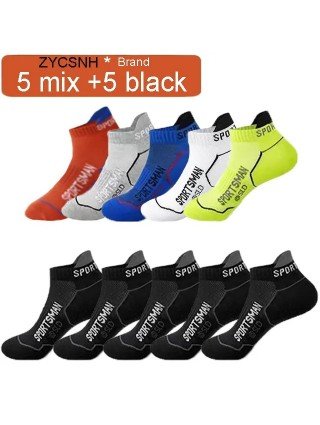 10 Pairs High Quality Socks Men's Summer Man Short Socks