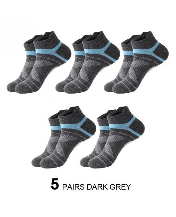 5 Pairs High Quality Socks Men Summer Outdoor Cotton Socks