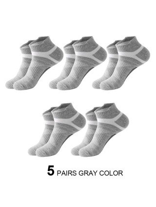 5 Pairs High Quality Socks Men Summer Outdoor Cotton Socks