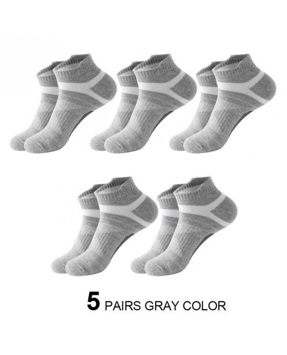 5 Pairs High Quality Socks Men Summer Outdoor Cotton Socks