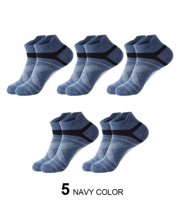 5 Pairs High Quality Socks Men Summer Outdoor Cotton Socks